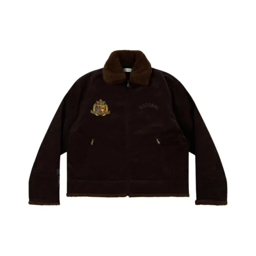 GOOD BAI GOODBAI Co Branded Модель Унисекс Бархатные куртки