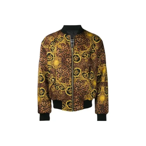 VERSACE SS23 Бейсбольная куртка Мужская Черная