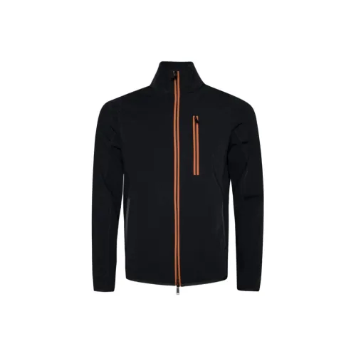 Ermenegildo Zegna Черные Мужские Куртки