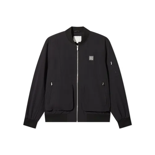 Cabbeen Куртки и Пальто Унисекс Угольный Черный