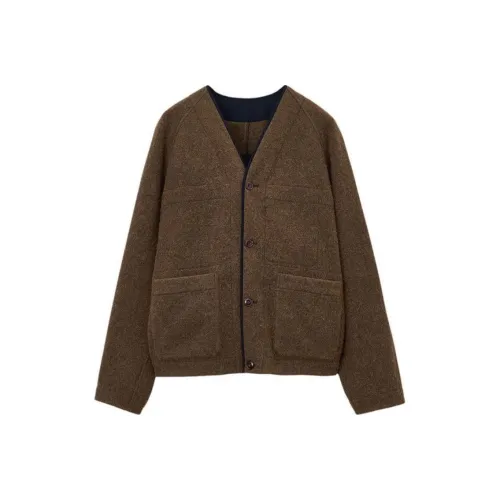 Lemaire Куртки и Пальто Мужской Коричневый