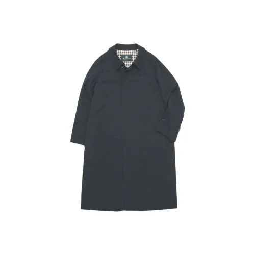 AQUASCUTUM Journal Standard Collaboration Темно-синий Синий Мужское Пальто