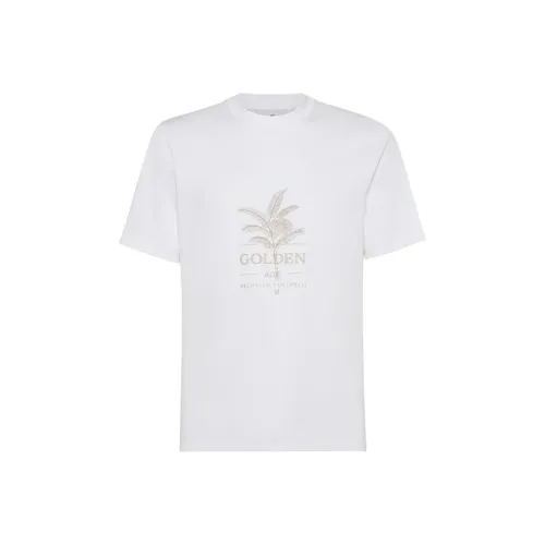 BRUNELLO CUCINELLI Белая Мужская Рубашка T