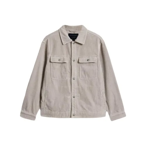 ALLSAINTS Куртки и Пальто Мужской Серый