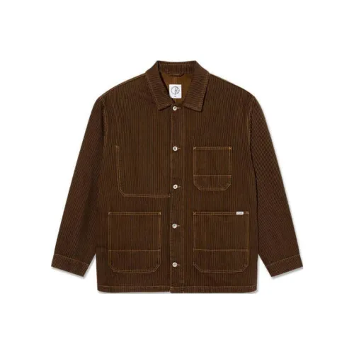 POLAR SKATE CO Куртка Унисекс Ржаво-красный