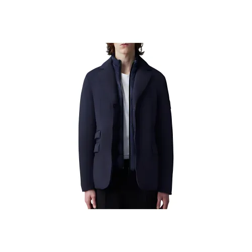 MACKAGE Пуховик Мужской Морской Синий