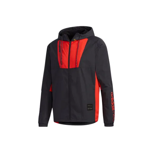 Adidas Neo x Glory of Kings Совместный бренд Модель Куртки и Пальто Мужской Черный