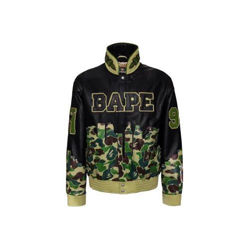 A BATHING APE JEFF HAMILTON Collaboration Черная Унисекс Куртка