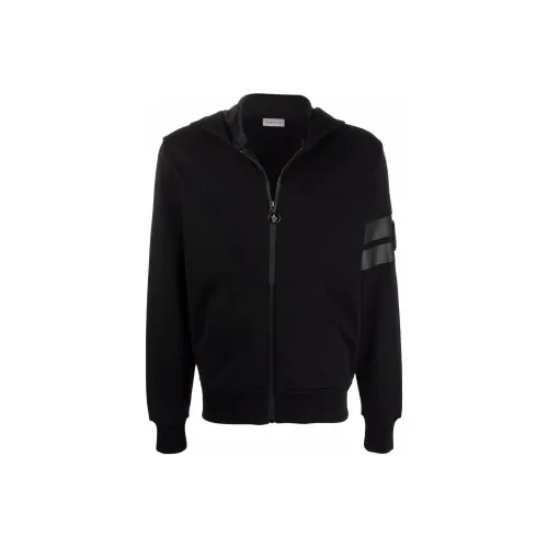 Moncler Бейсбольная куртка Мужская Черная