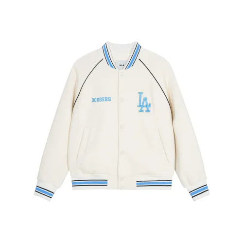 МЛБ Бейсбольная куртка с логотипом Base SS24 Унисекс Белый