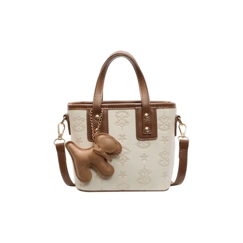 MARKANGARO ПУ (полиуретан) Корзинка-сумка Сумка Обычный Женский Экрю