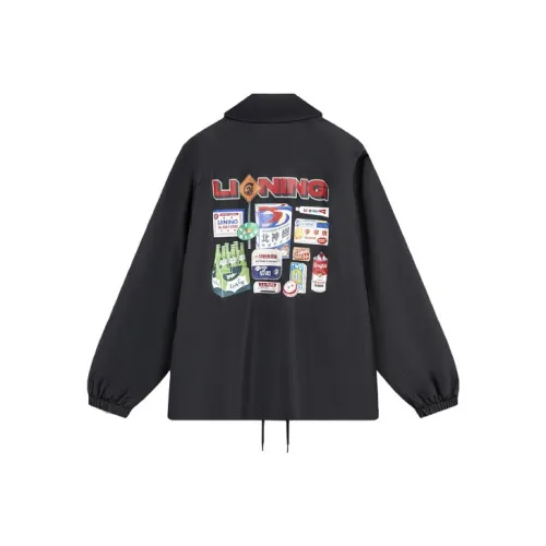 LINING Скейтборд Куртки и Пальто Мужской Черный
