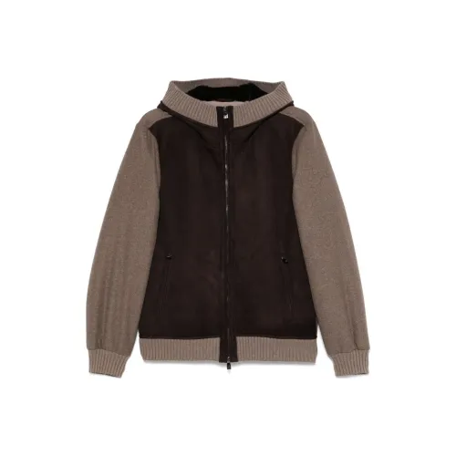 CORNELIANI Куртки и Пальто Мужской Коричневый