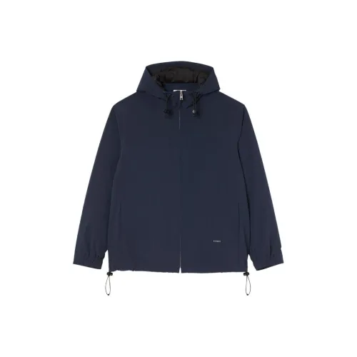 Sandro Темно-синие мужские куртки