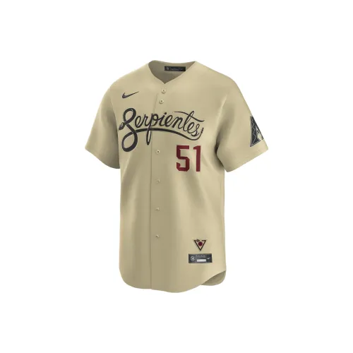 nike Мужской nike Dri FIT ADV MLB Ограниченный Джерси Бейсбольная куртка Мужской Коричневый Бежевый