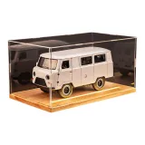 Ваз Бус-Белый+Массивная Деревянная Пыльная Покрытие