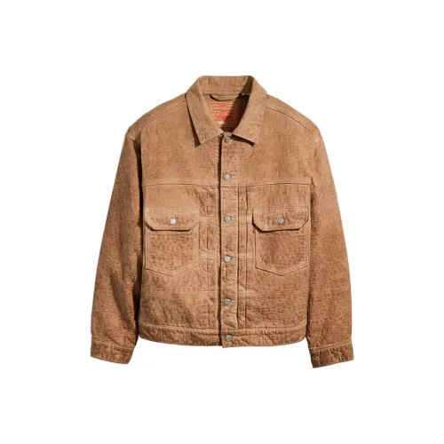 Stussy X Levis Коричневый Унисекс Куртки