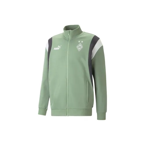 PUMA FTBLARCHIVE Borussia Mönchengladbach Куртка Мужская Зеленая
