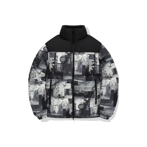 Wacky Willy FW24 Пуховик Унисекс Черный