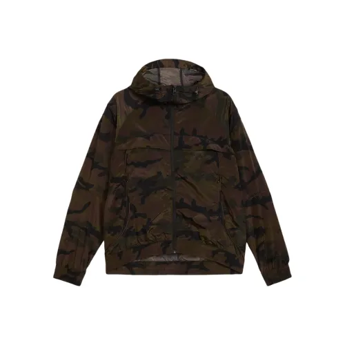 PUMA Полный принт FW24 Mostroverse CLRT RIPSTOP Куртки и Пальто Унисекс Камуфляж Черный