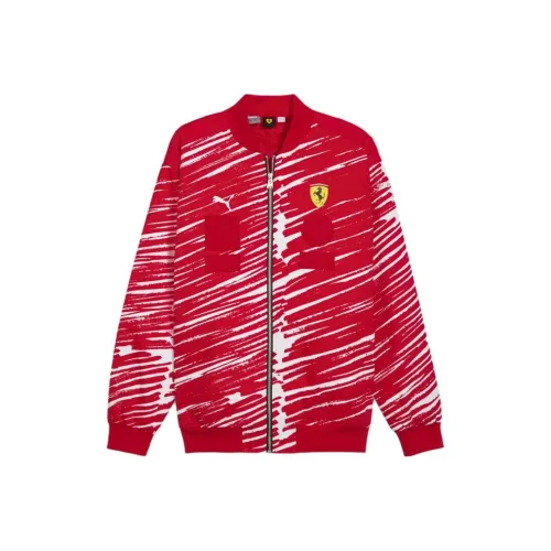 PUMA Red Men's Jackets PUMA Красный Мужские Куртки