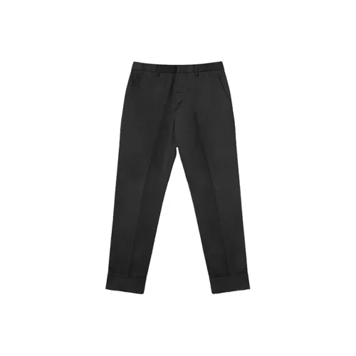 PRADA Мужские брюки костюма черного цвета