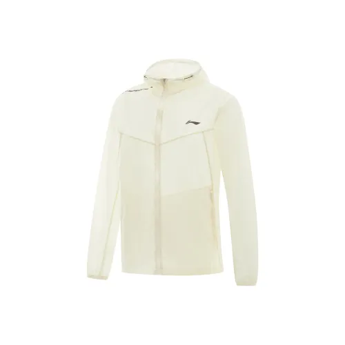 LINING Table Tennis Series Куртки и Пальто Унисекс Экрю