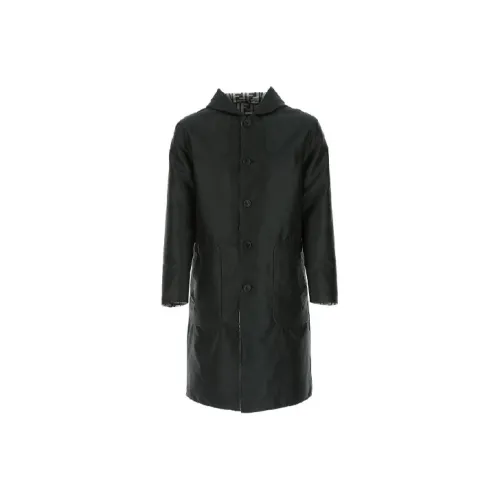 Fendi Черный Мужской Тренч