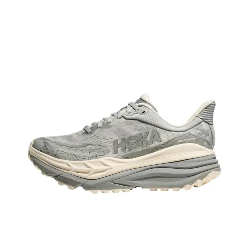 HOKA ONE ONE Stinson 7 Беговые кроссовки Низкий топ Звезды Серый Женский