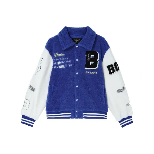 BOY LONDON Вельвет Feel Пальто Унисекс Синий