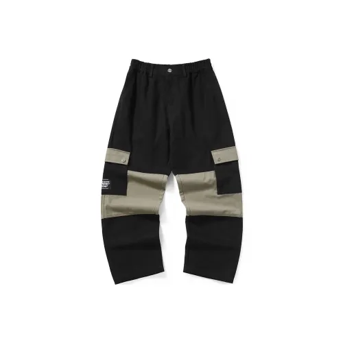 GENANX Повседневные брюки Унисекс Черный