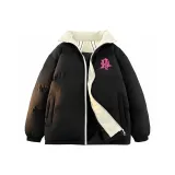 Черный (розовый логотип)