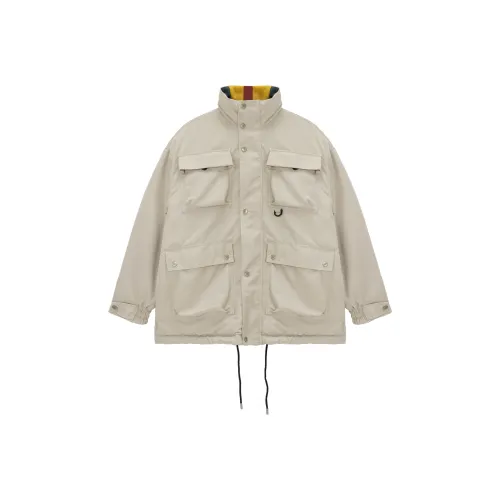 UNVESNO Хлопковый пуховик унисекс хаки