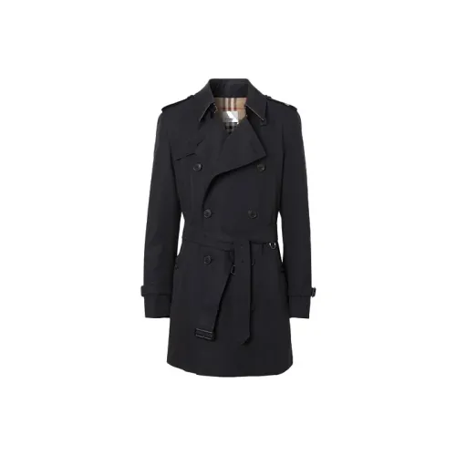 Burberry Тренчкот Мужской Midnight Navy Blue