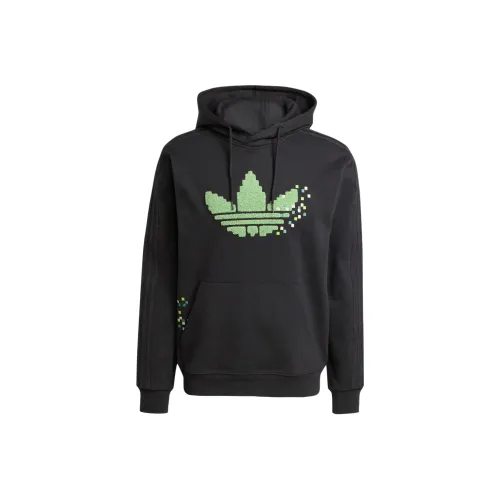 Adidas Originals X Minecraft SS25 Graphic Свитшот Унисекс Черный