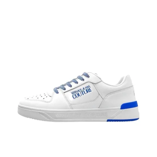 VERSACE JEANS COUTURE Низкие кроссовки для скейтбординга Мужские Белые