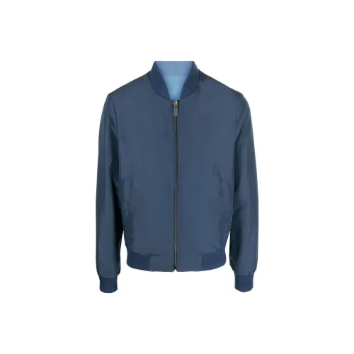 Canali Мужские синие куртки