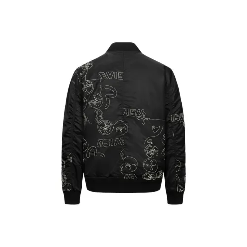 EVISU Мужские черные куртки