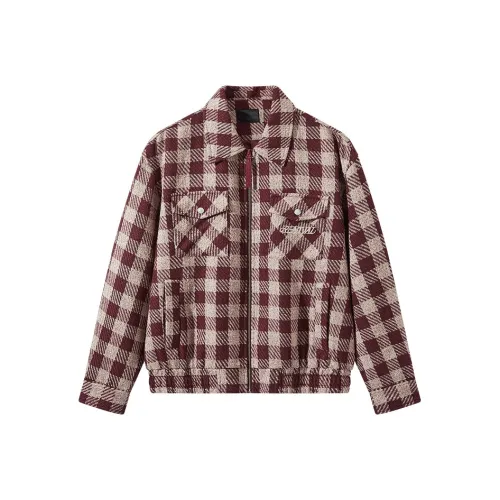 GXG Куртки и Пальто Мужской Красный Клетка