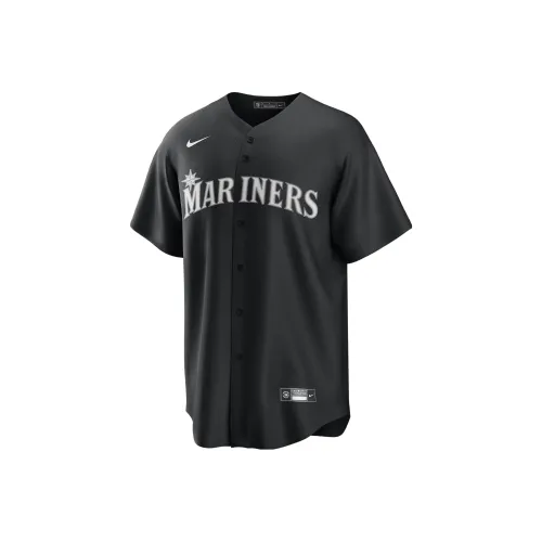 Бейсбольная куртка Nike x MLB Seattle Mariners Julio Rodriguez размер 44 мужской черная