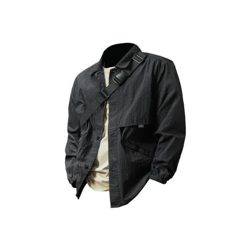 Seasonal Words Куртки и Пальто Мужской Черный