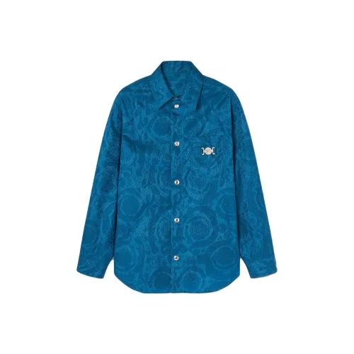 VERSACE Blue Men's Jackets VERSACE Синий Мужские Куртки