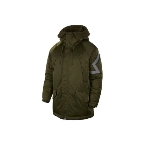 nike Пуховик Мужской Лесной Зеленый