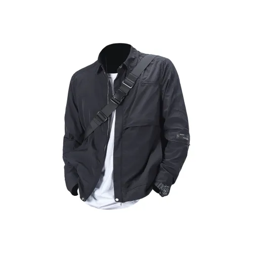 Seasonal Words Куртки и Пальто Мужской Черный