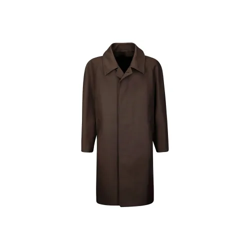 Lemaire Коричневое Мужское Пальто