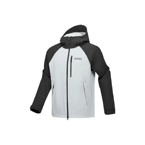 Skechers Mountain and Wild Outdoor Series Металлический серый 03H3 Унисекс Куртки
