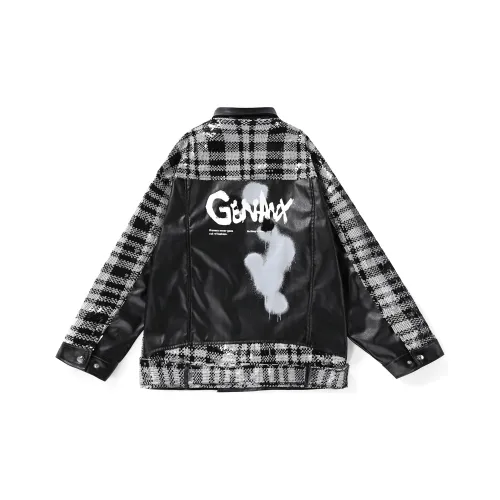 GENANX Loose Fit Jacket Unisex Black