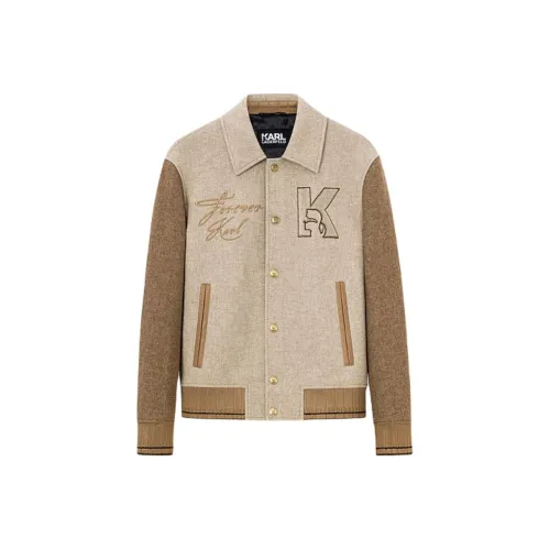 Куртки и пальто Karl Lagerfeld Мужской Светлый Кофейный