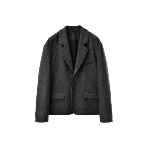 SINBOS Пальто Мужское Crow Циан Серый