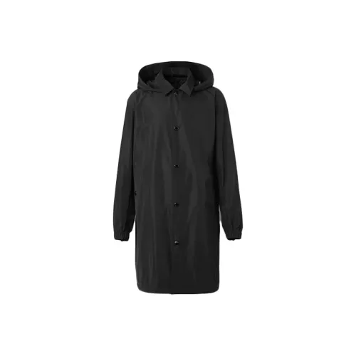 Burberry Тренчкот Мужской Черный